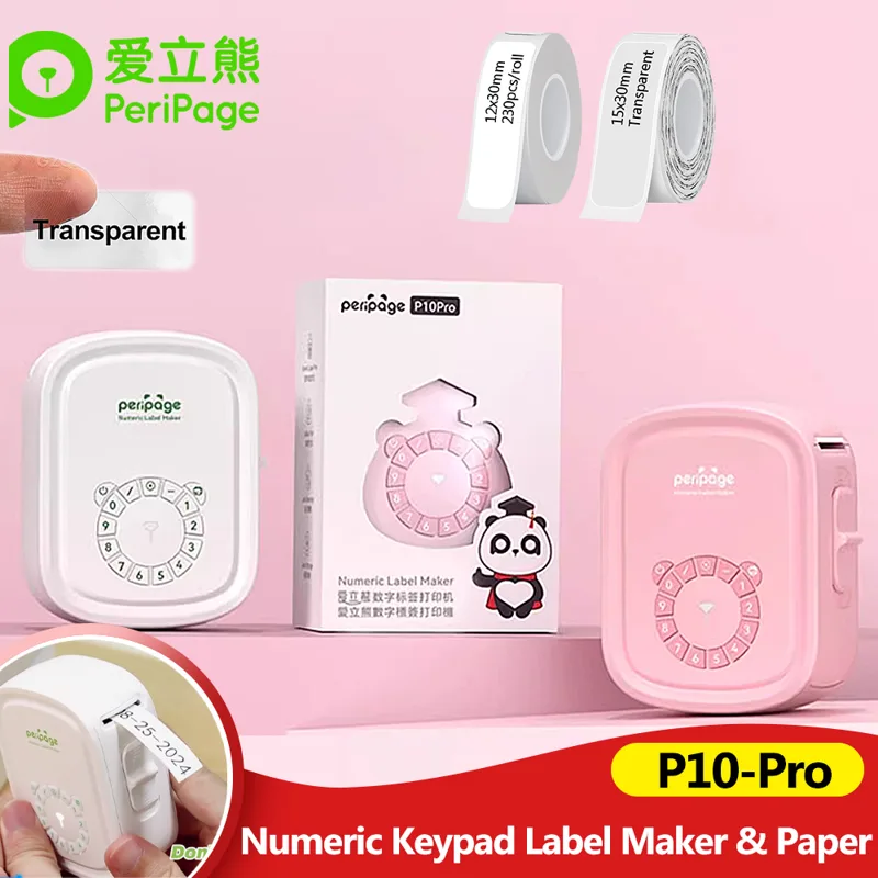 Commercial Photo Printer - Peripage P10-Pro Mini Printer Thermal Portabel