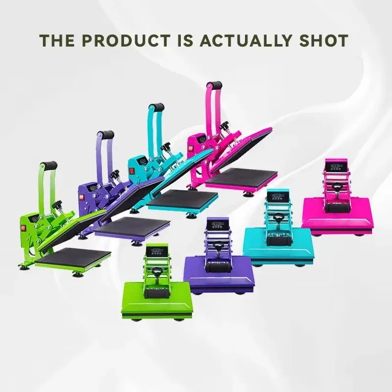 Commercial Grade Printing Press - Mesin Heat Press 8-in-1 Kualitas Unggul