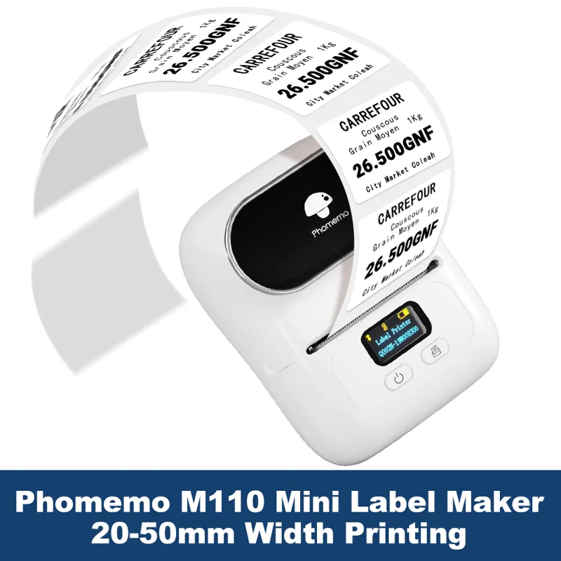 Commercial Photo Printer - Phomemo Pencetak Label M110 Pencetak Label