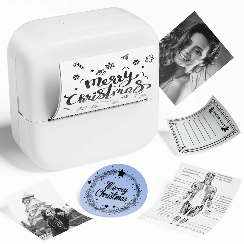 Commercial Photo Printer - Phomemo M02X Printer termal Mini portabel