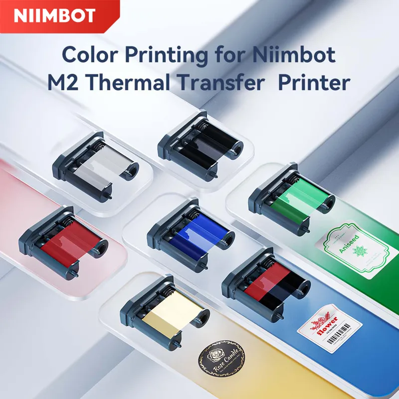 Commercial Printing Terms - Niimbot M2 pita cetak warna kertas