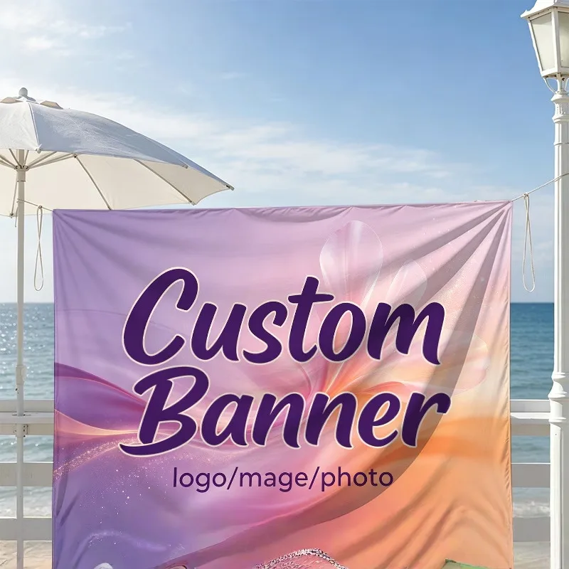 Commercial Printing In Photoshop - Bendera Spanduk Kustom Cocok Untuk Acara