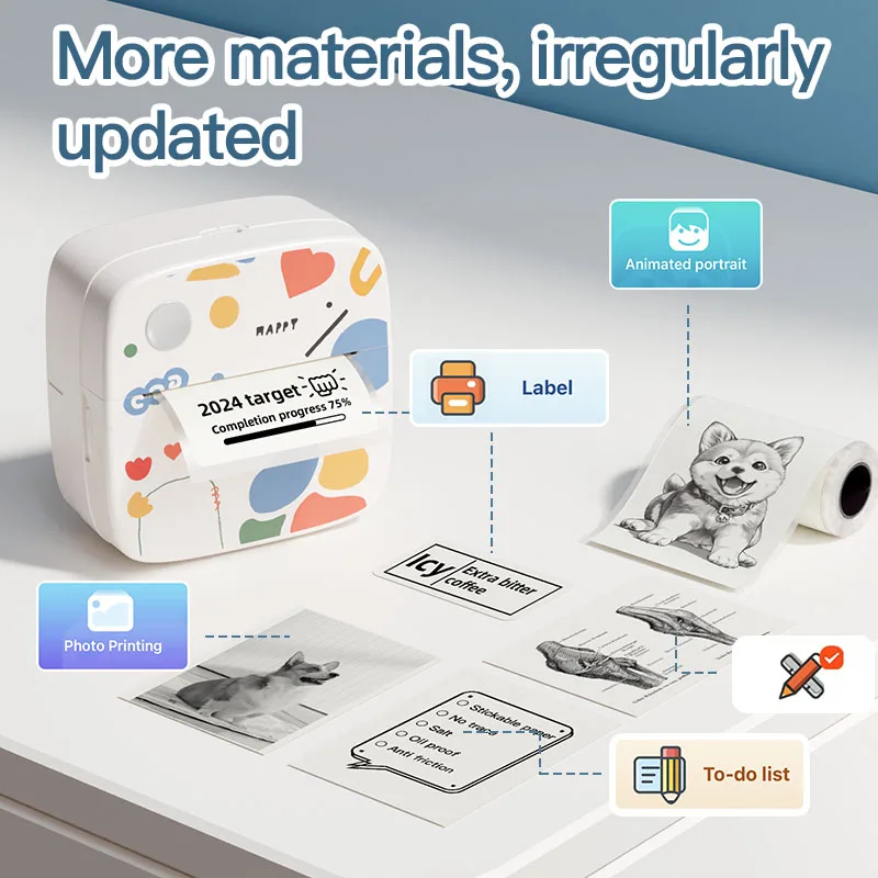 Commercial Photo Printer - DOLEWA D2 Doodle Printer Portabel, Printer
