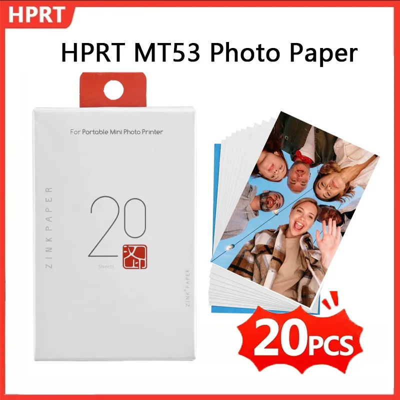 Commercial Photo Printer - Kertas Foto Warna HPRT MT53 2x3