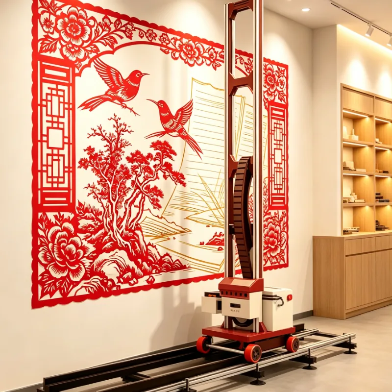 Commercial Wall Printing Machine - Mesin Cetak Dinding 3D Vertikal Kustom,