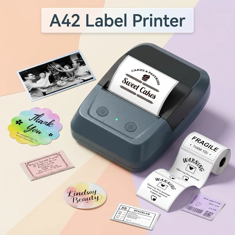 Commercial Photo Printer - Pencetak Label Thermal Lebar 50mm Zodi