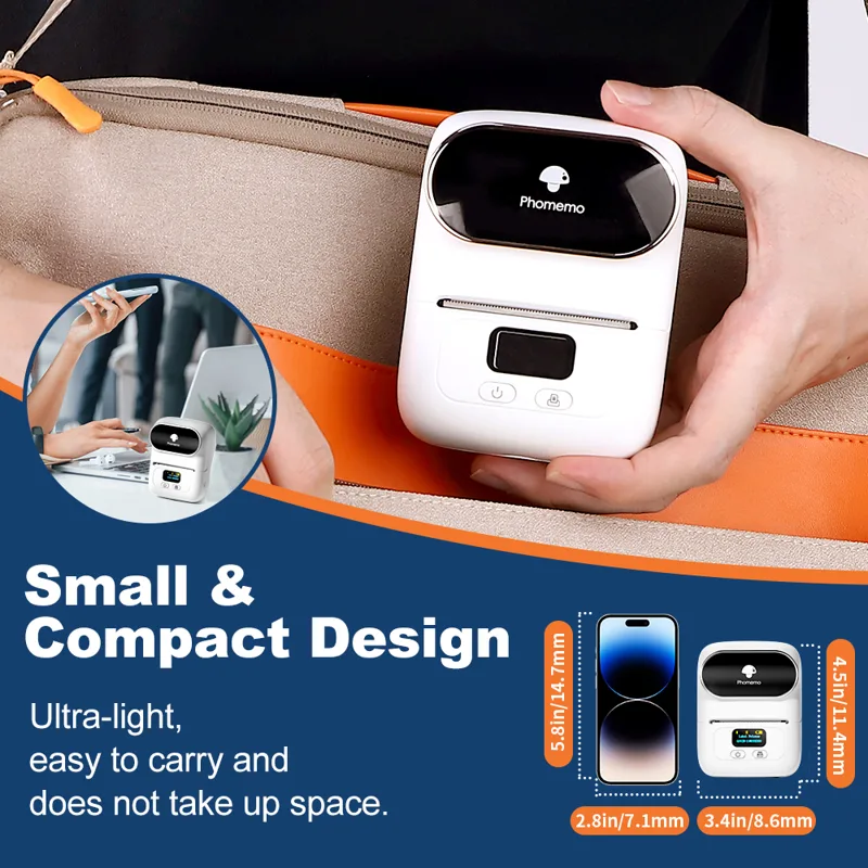 Phomemo Pencetak Label M110 Pe - Commercial Photo Printer ulasan dan harga