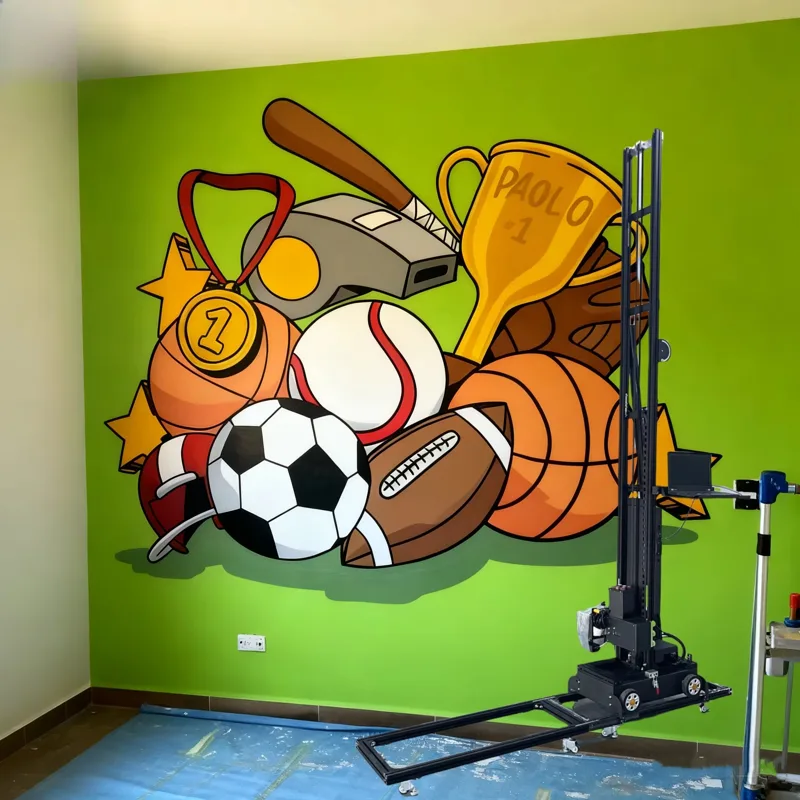 Mesin Cetak Dinding Vertikal I - Commercial Wall Printing Machine ulasan dan harga