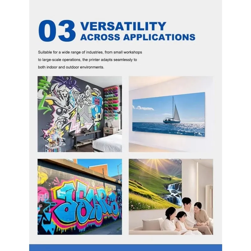 Sistem Printer Vertikal Kompak - Commercial Wall Printing Machine ulasan dan harga